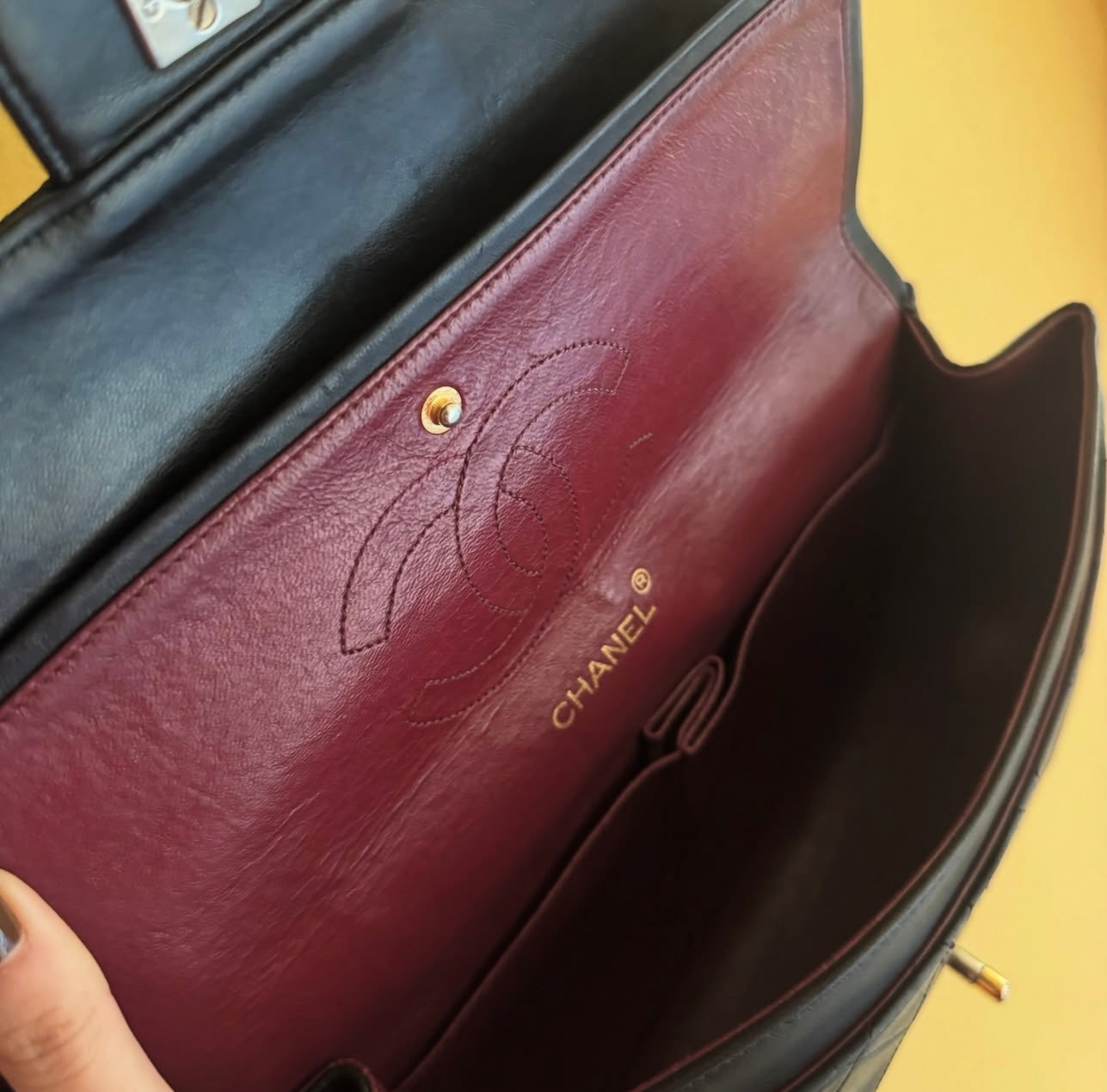 Chanel vintage anni 80 Black