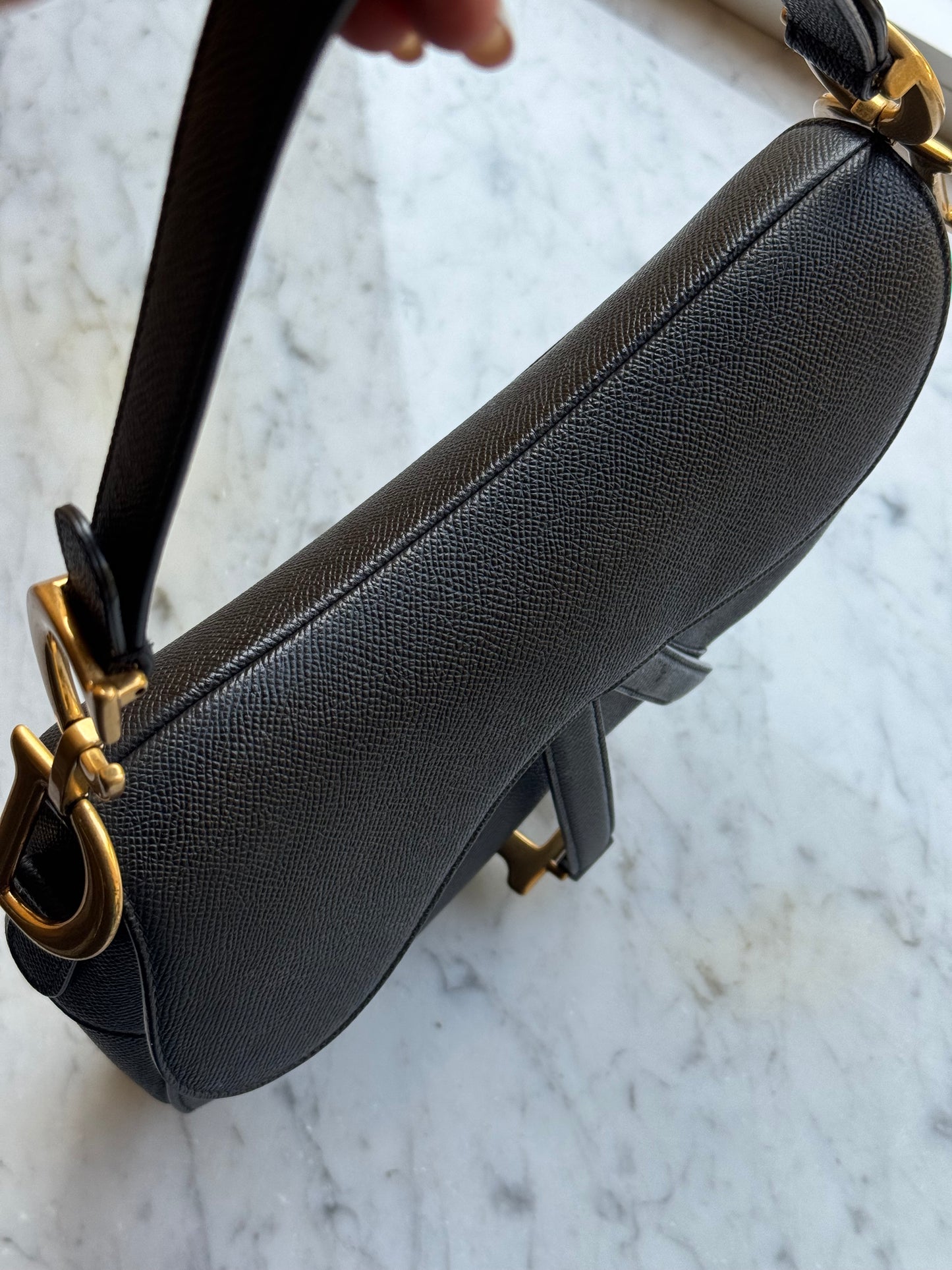 Saddle Dior Classica nera