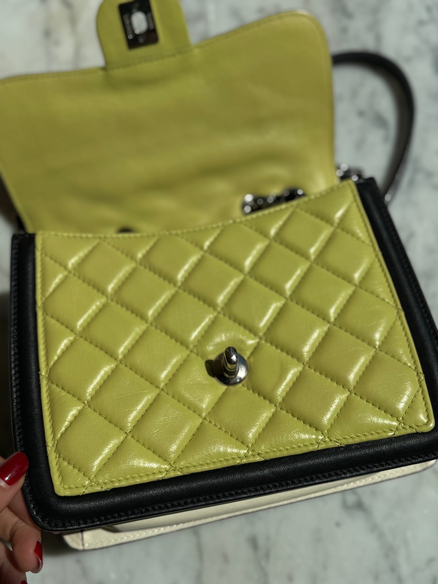 Chanel mini bicolor