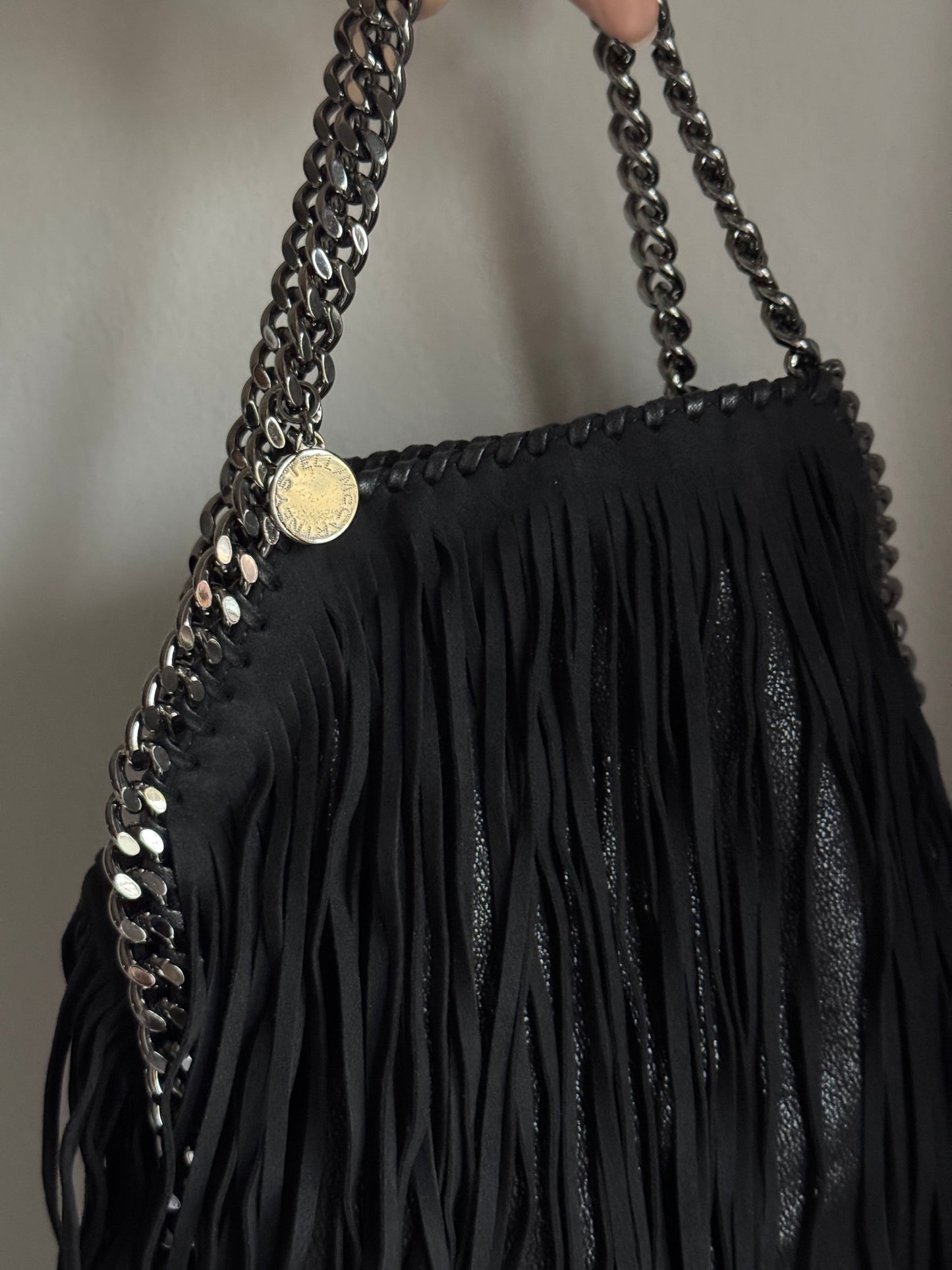 Falabella mini tote Frange