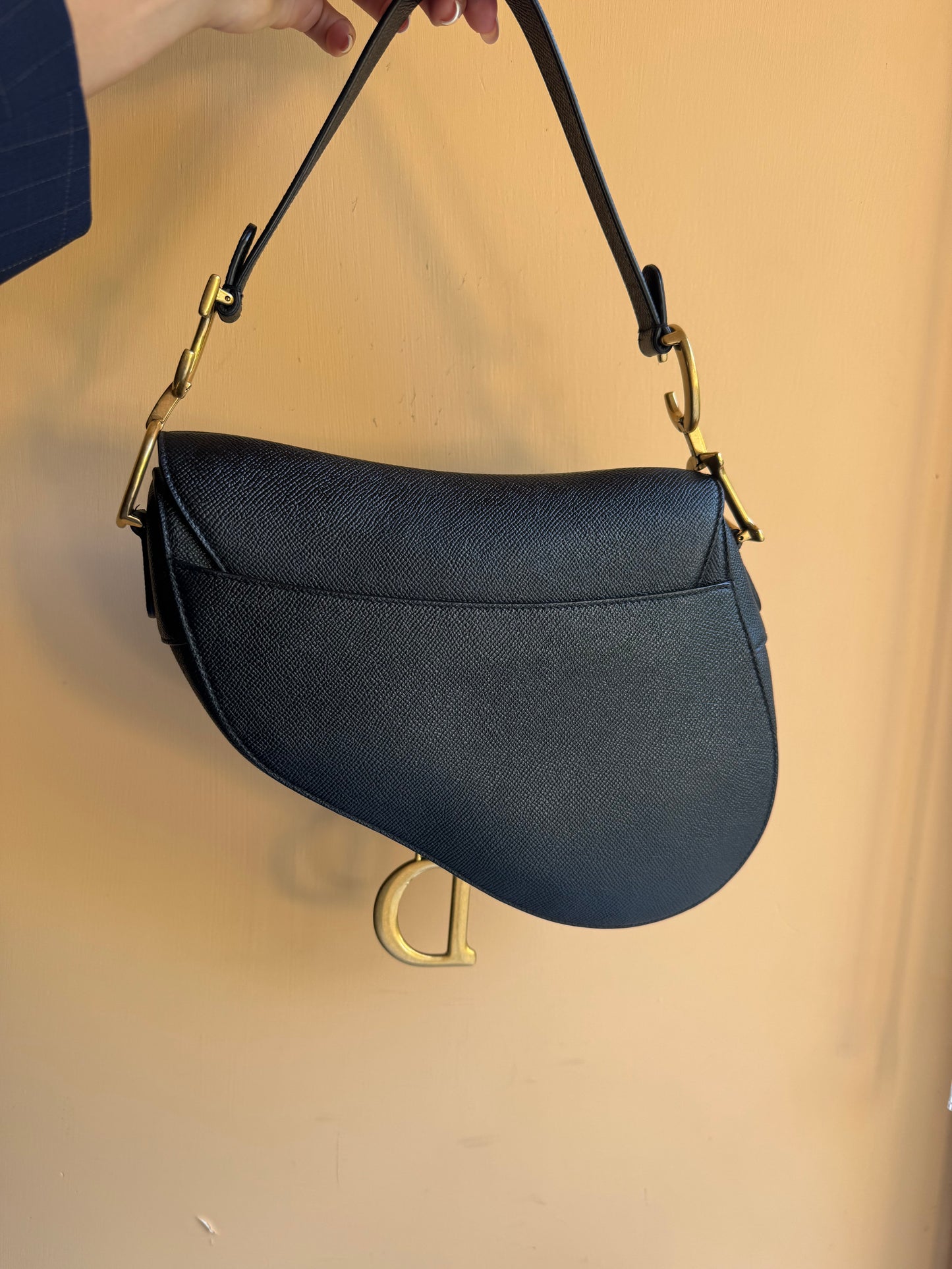 Saddle Dior Classica nera
