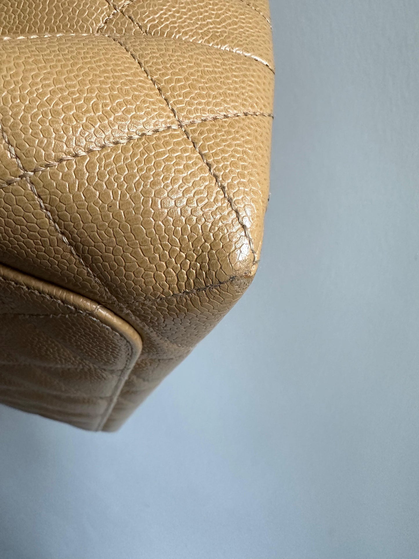 Vintage Chanel Top Handle Caviar Bag
