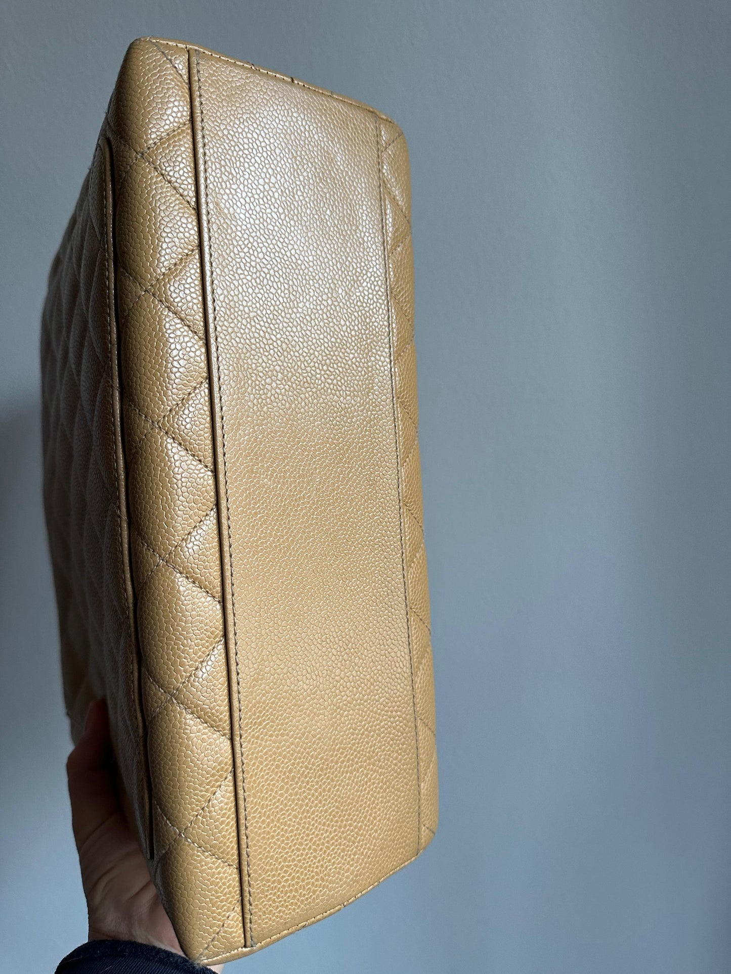 Vintage Chanel Top Handle Caviar Bag