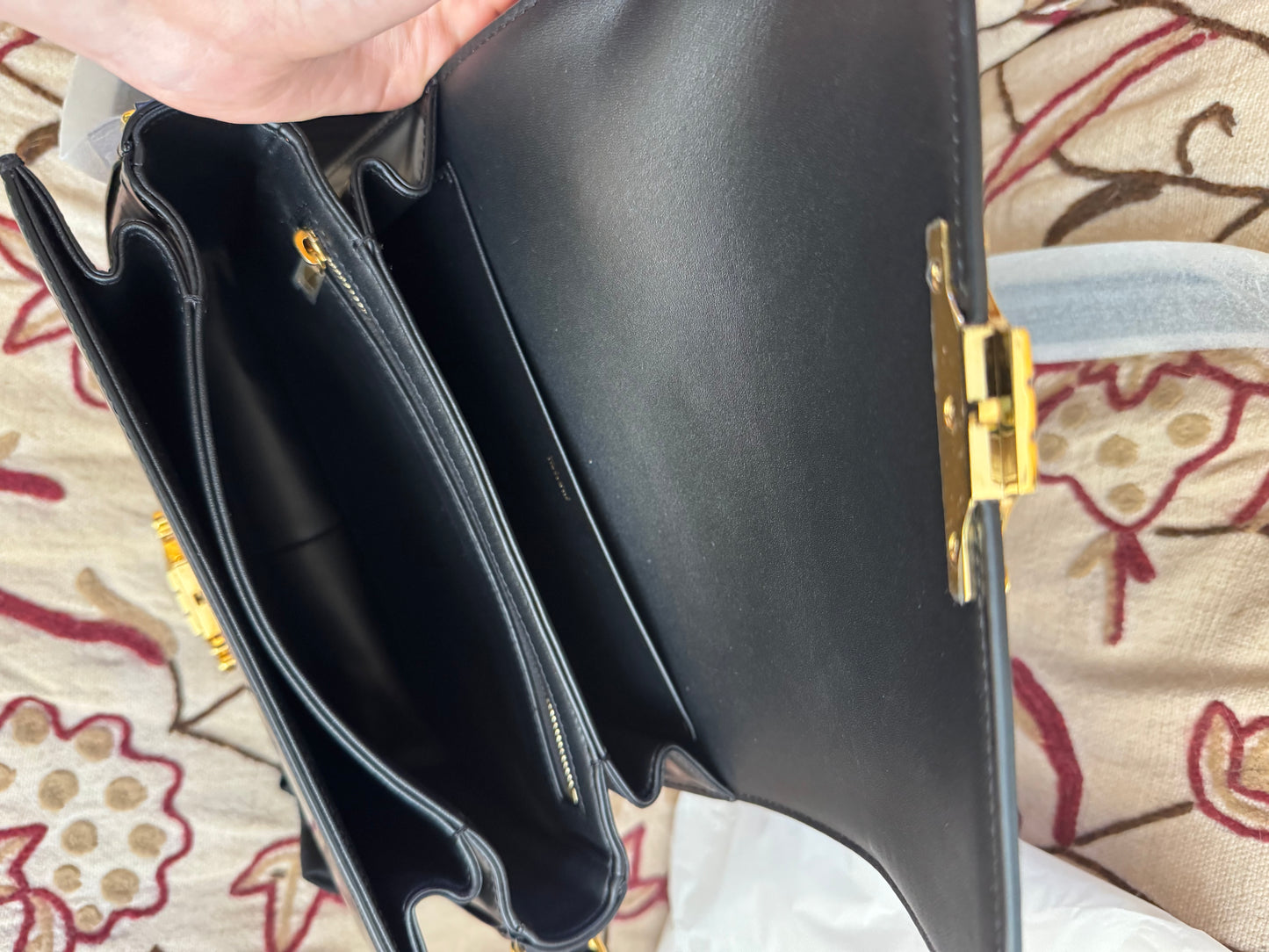BORSA TRIOMPHE CLASSIQUE IN PELLE DI VITELLO Céline