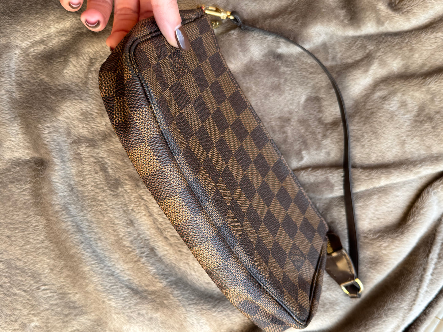 Pochette Accessoire Louis Vuitton damier ebene