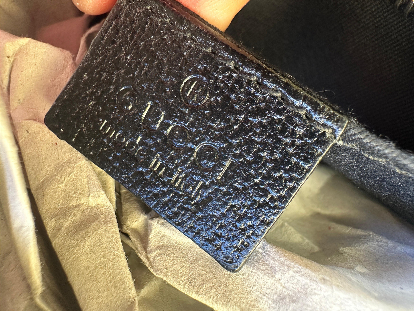 Mini Bauletto Gucci Monogram