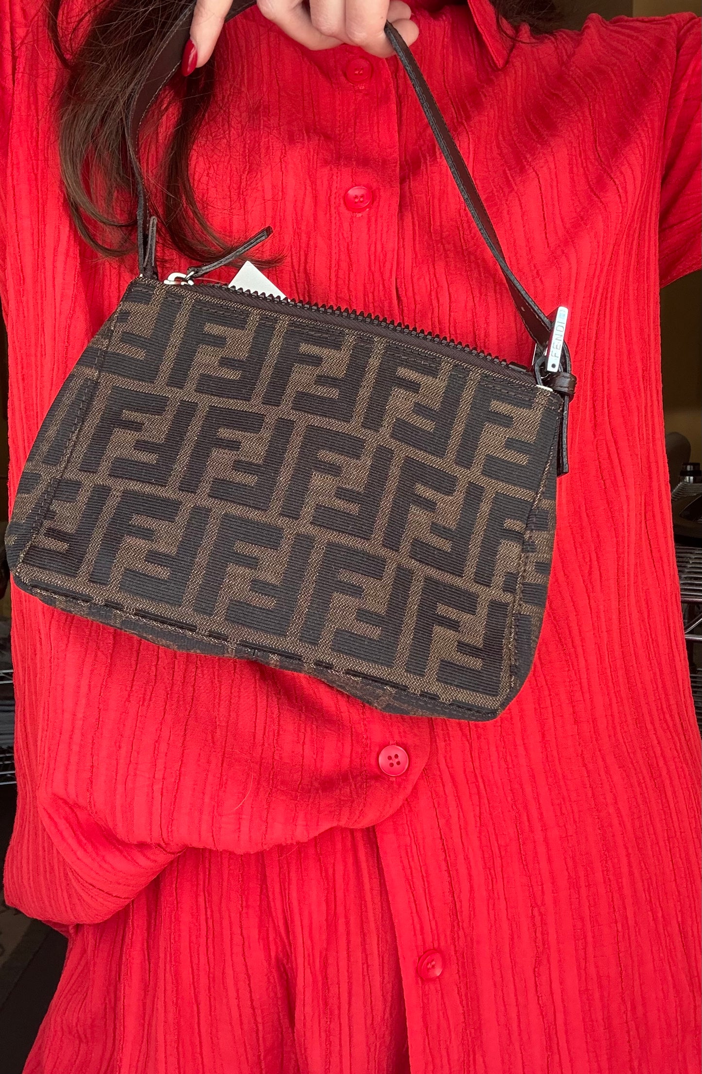 Pochette Fendi monogram
