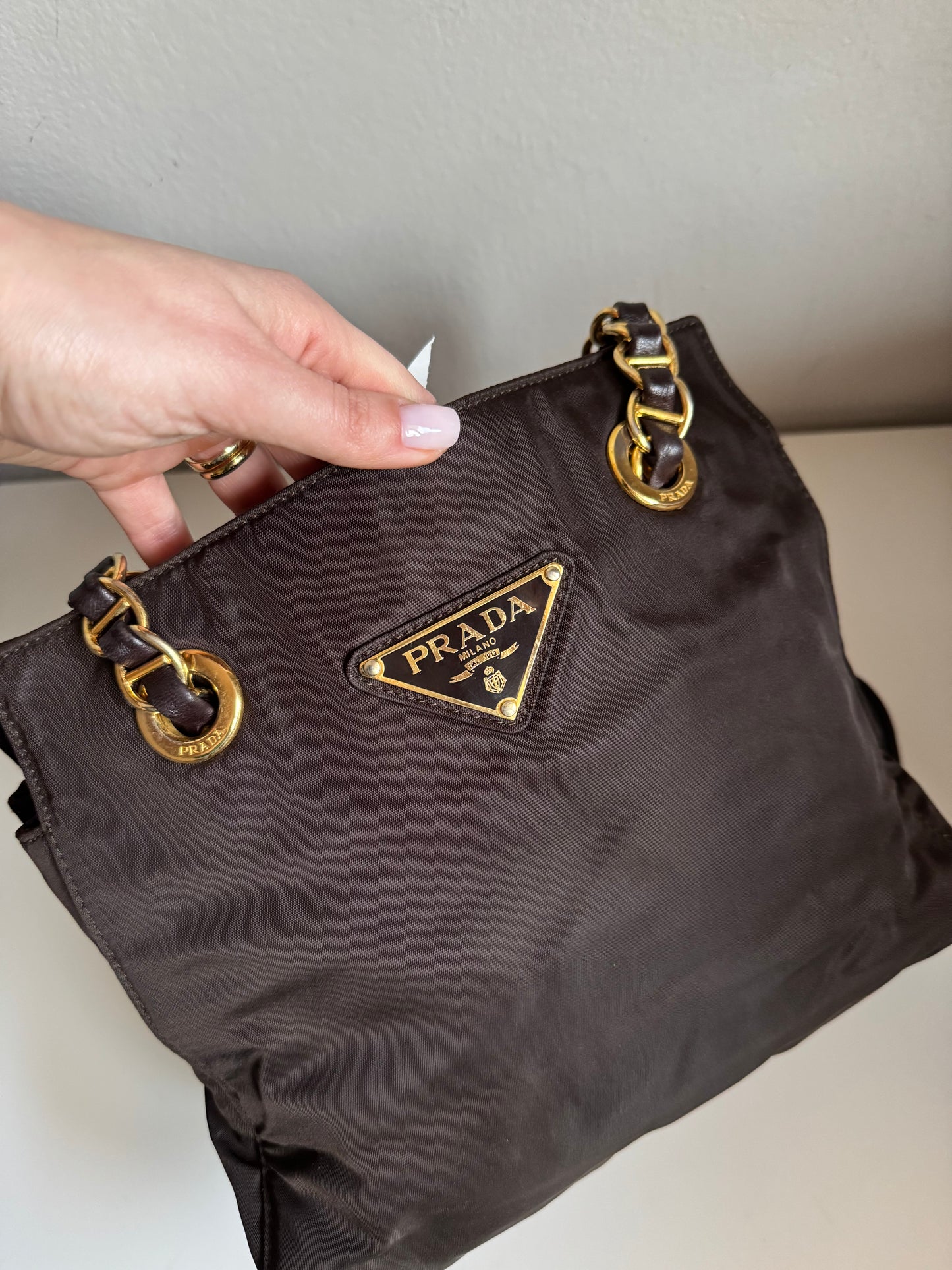 Prada tote Cioccolato