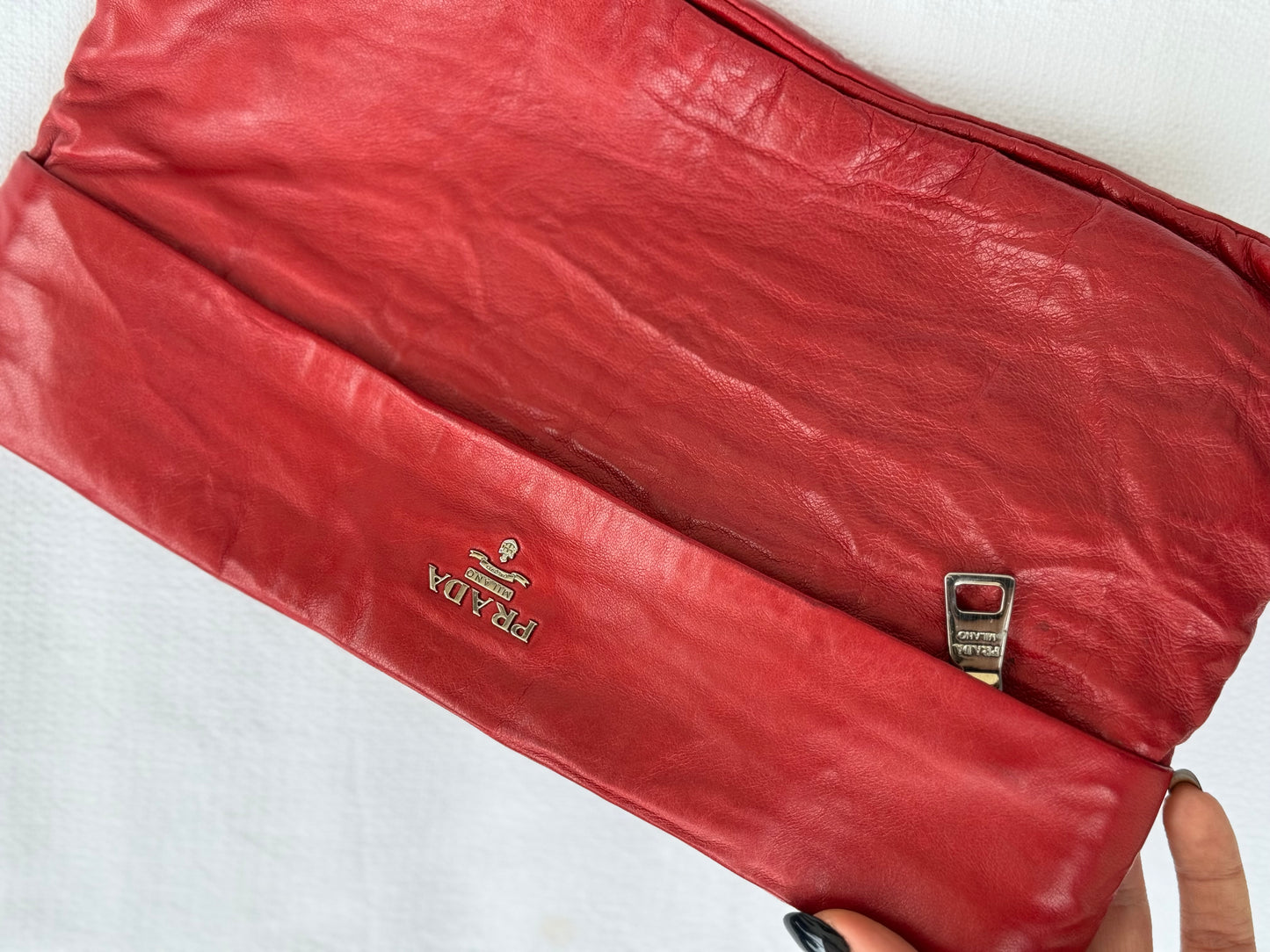 Maxi pochette Prada
