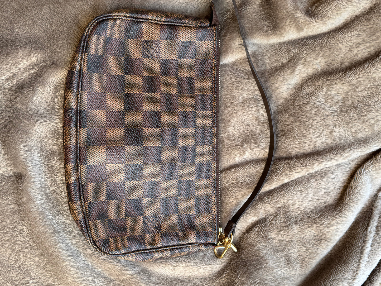 Pochette Accessoire Louis Vuitton damier ebene