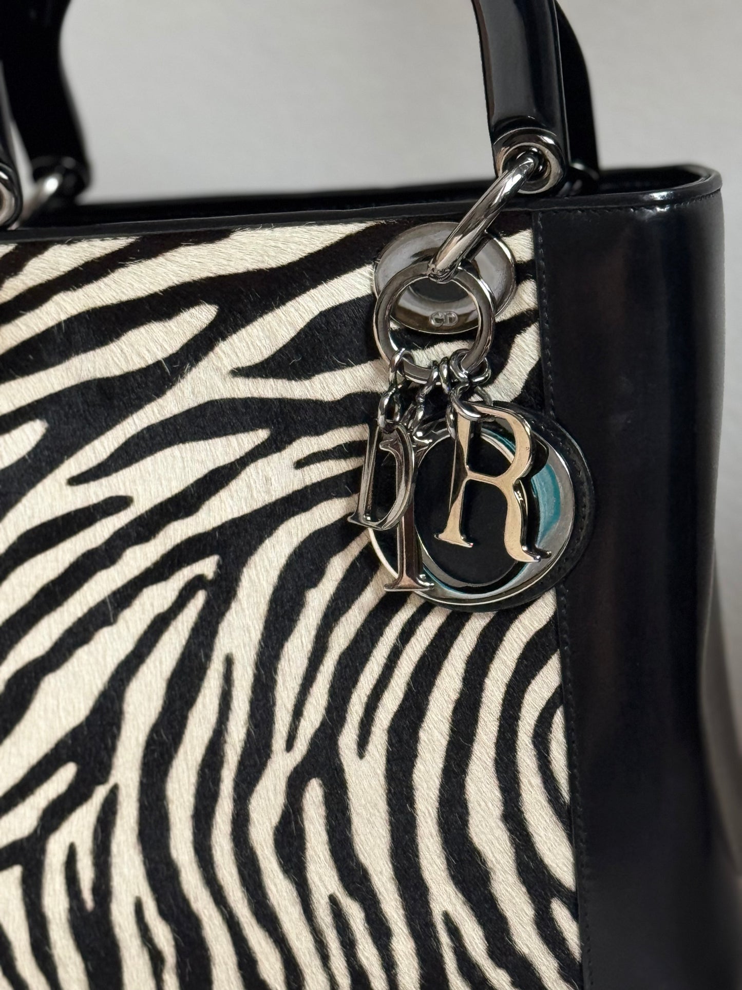 Lady Dior zebra media