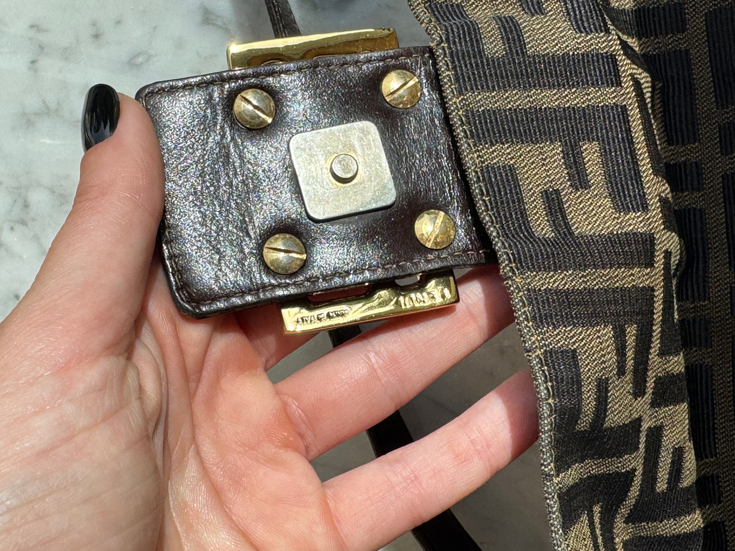 Fendi baguette monogram