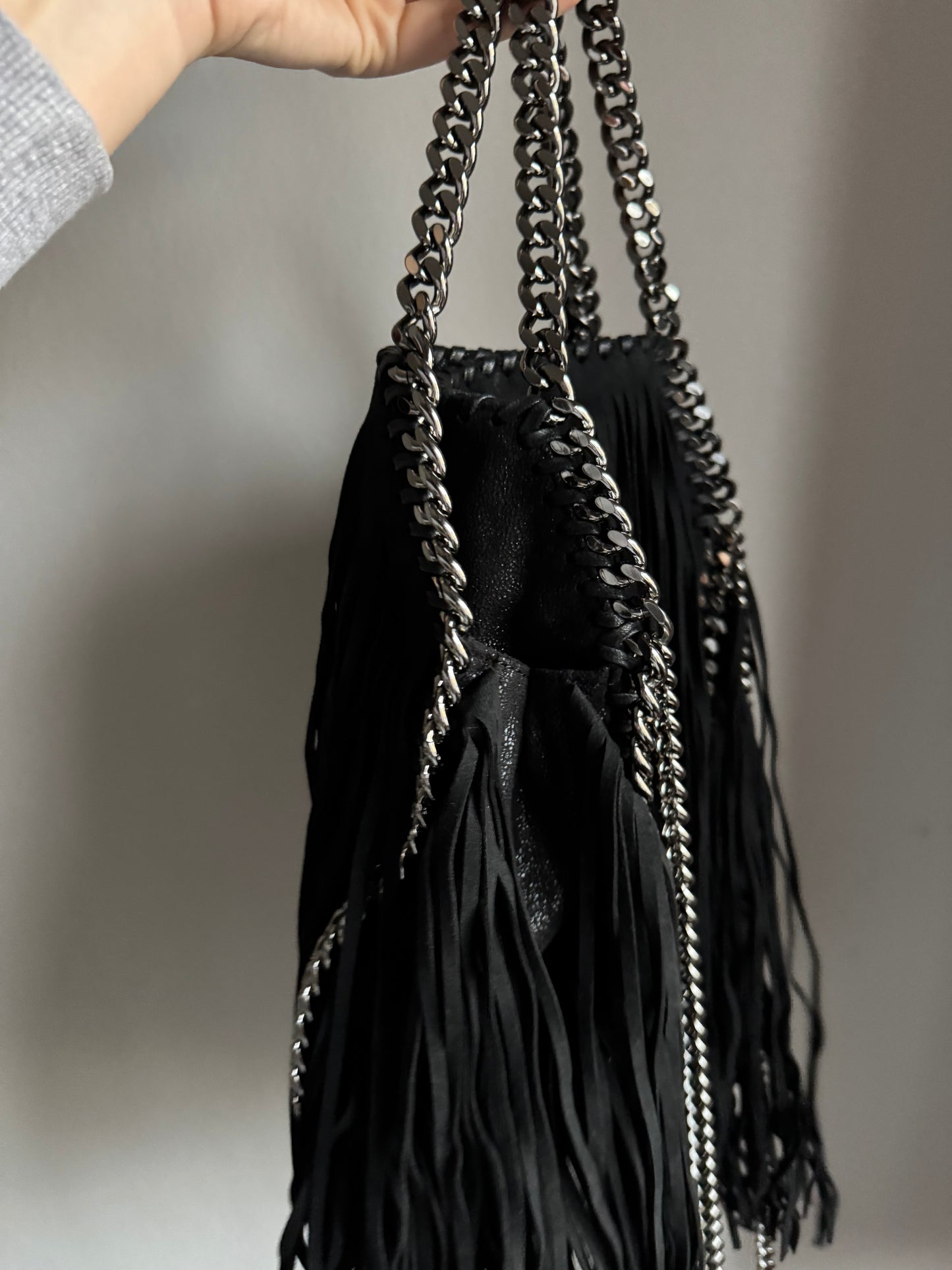 Falabella mini tote Frange