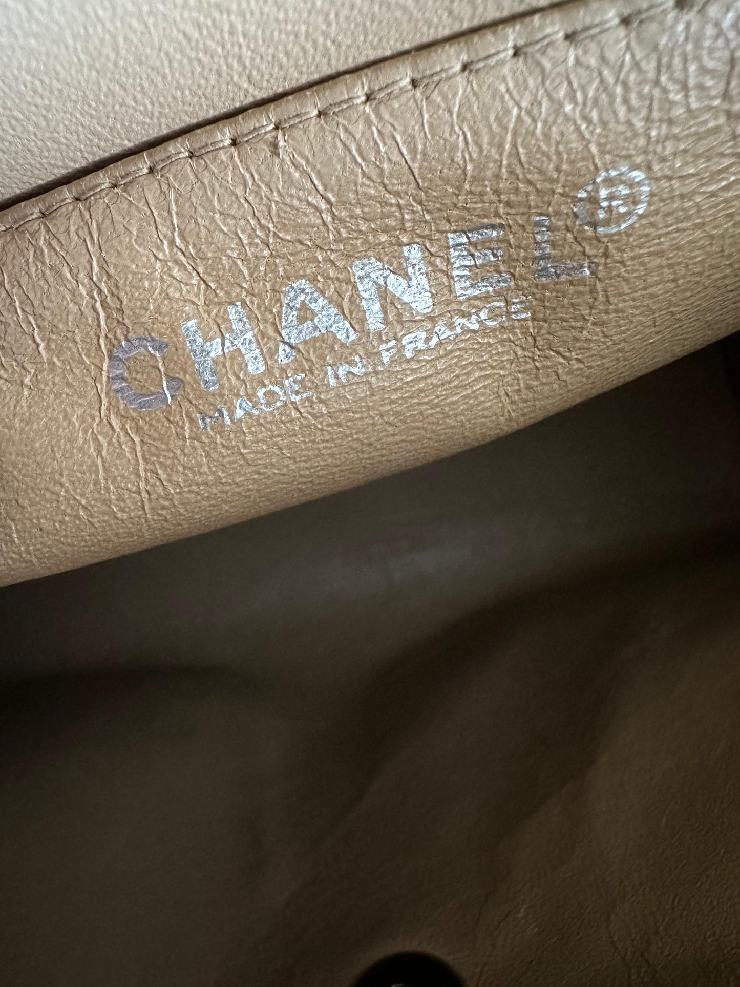 Vintage Chanel Top Handle Caviar Bag