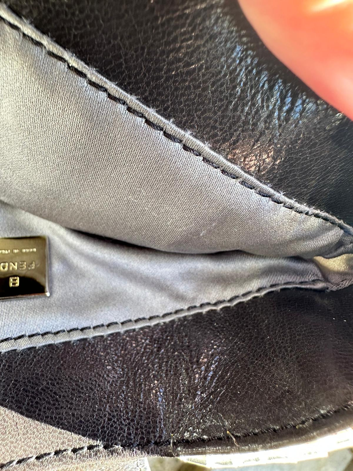 Vintage Embroidered Fendi Mini Croissant