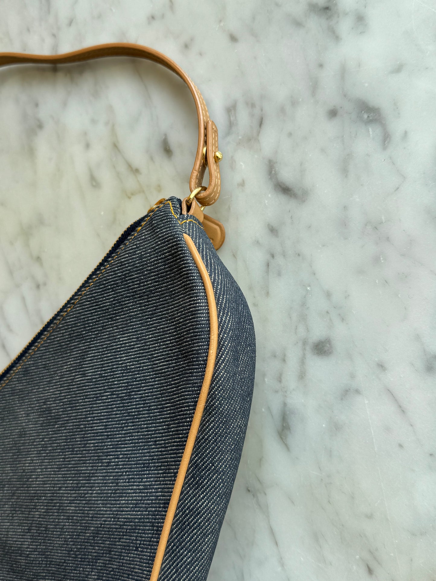 Saddle Dior denim
