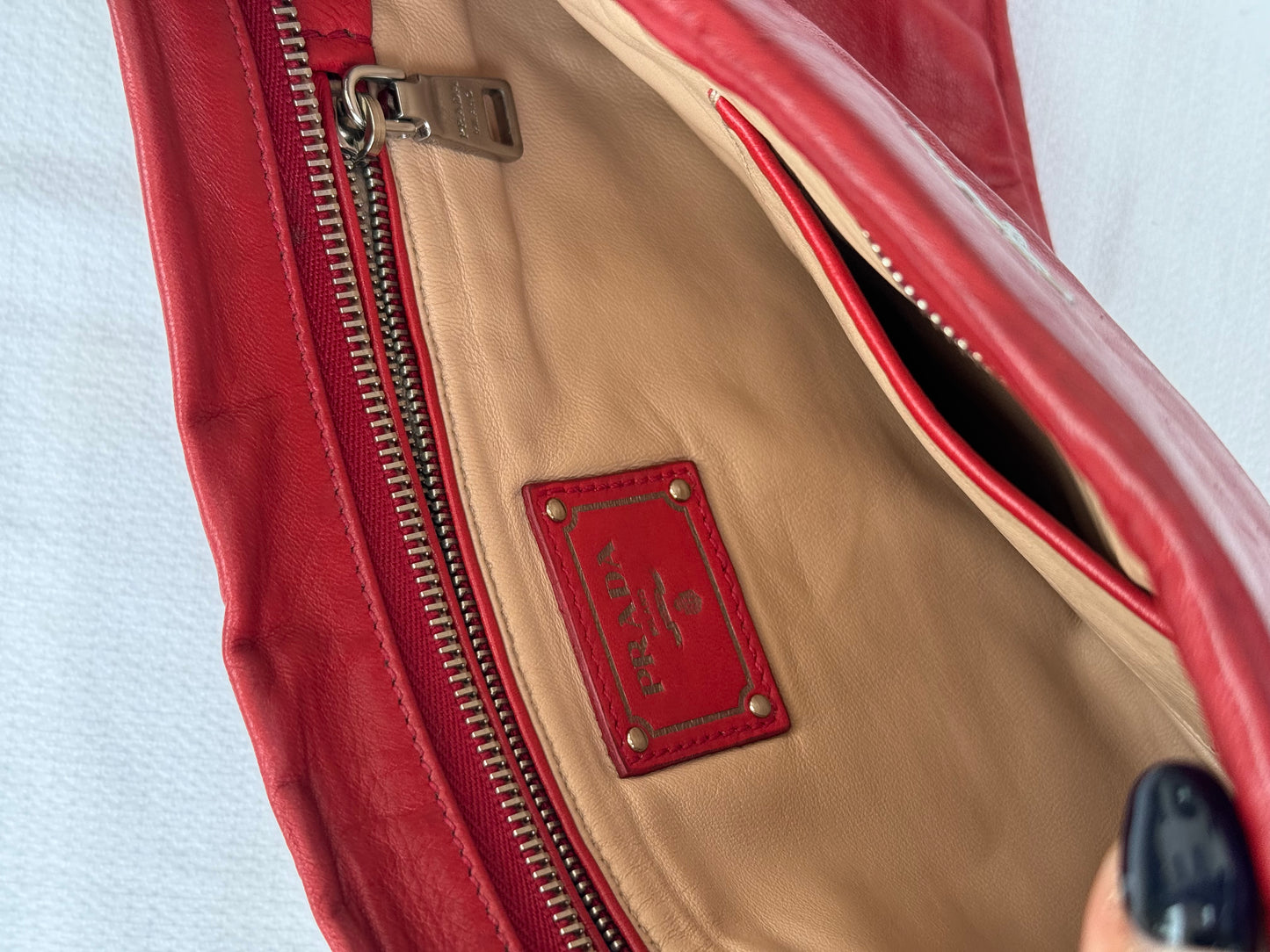 Maxi pochette Prada