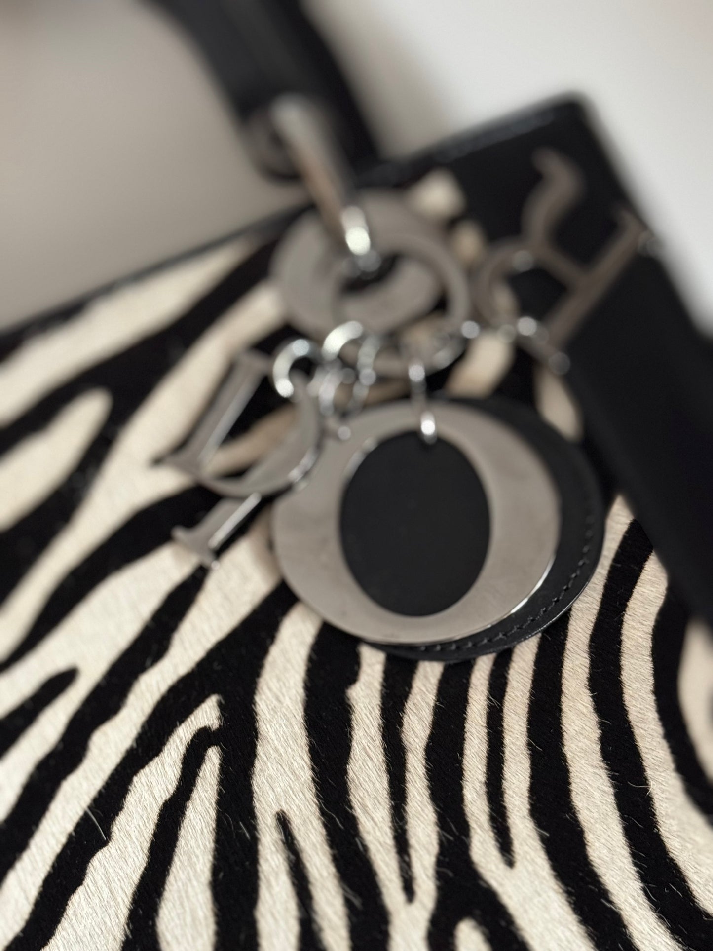 Lady Dior zebra media