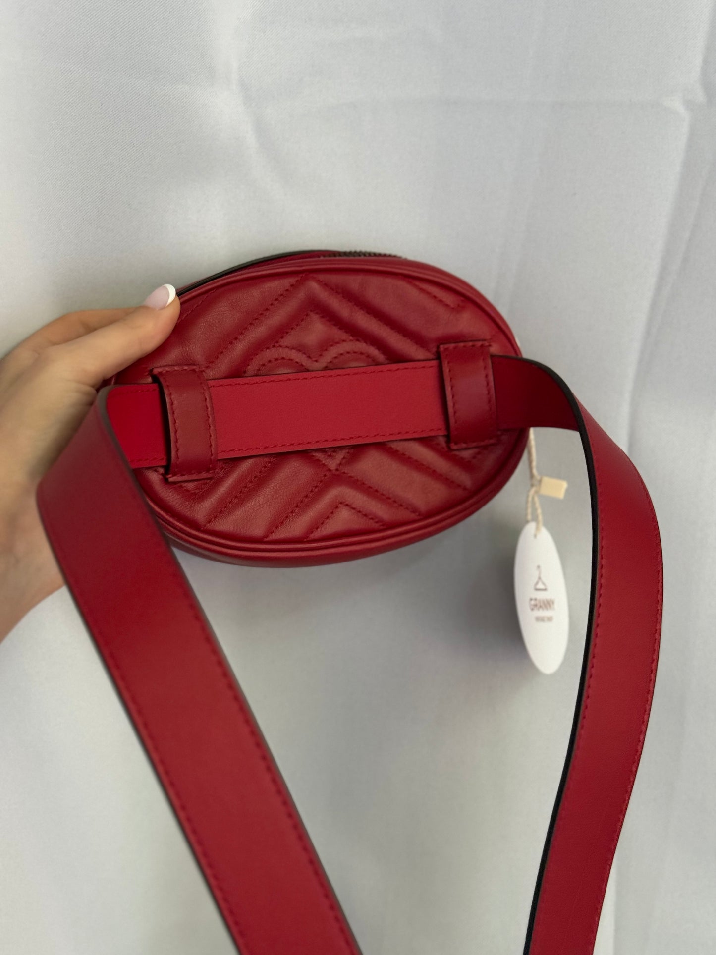 Marsupio Gucci Marmont rosso