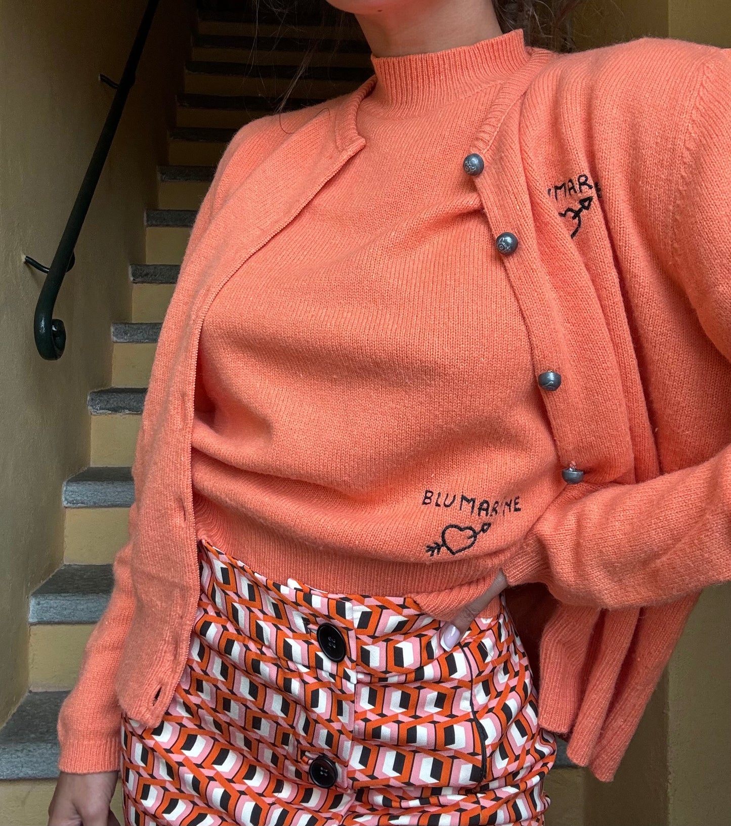 Set Blumarine arancio