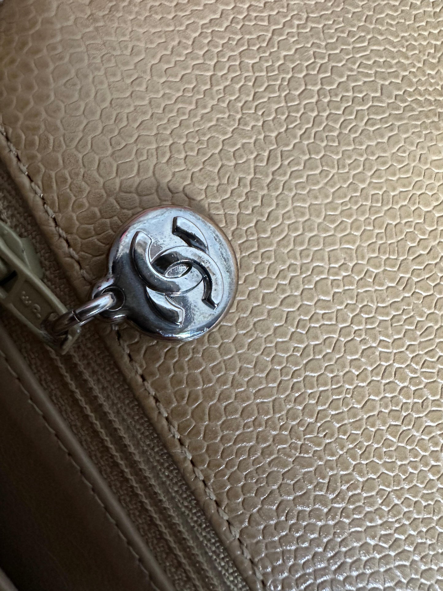 Vintage Chanel Top Handle Caviar Bag