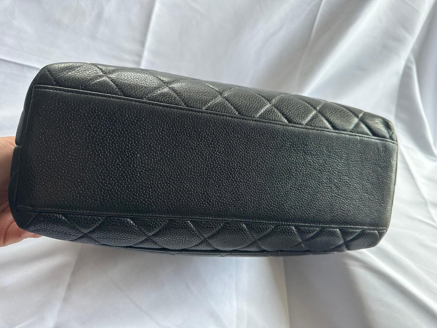 Vintage Chanel Top Handle in Caviar