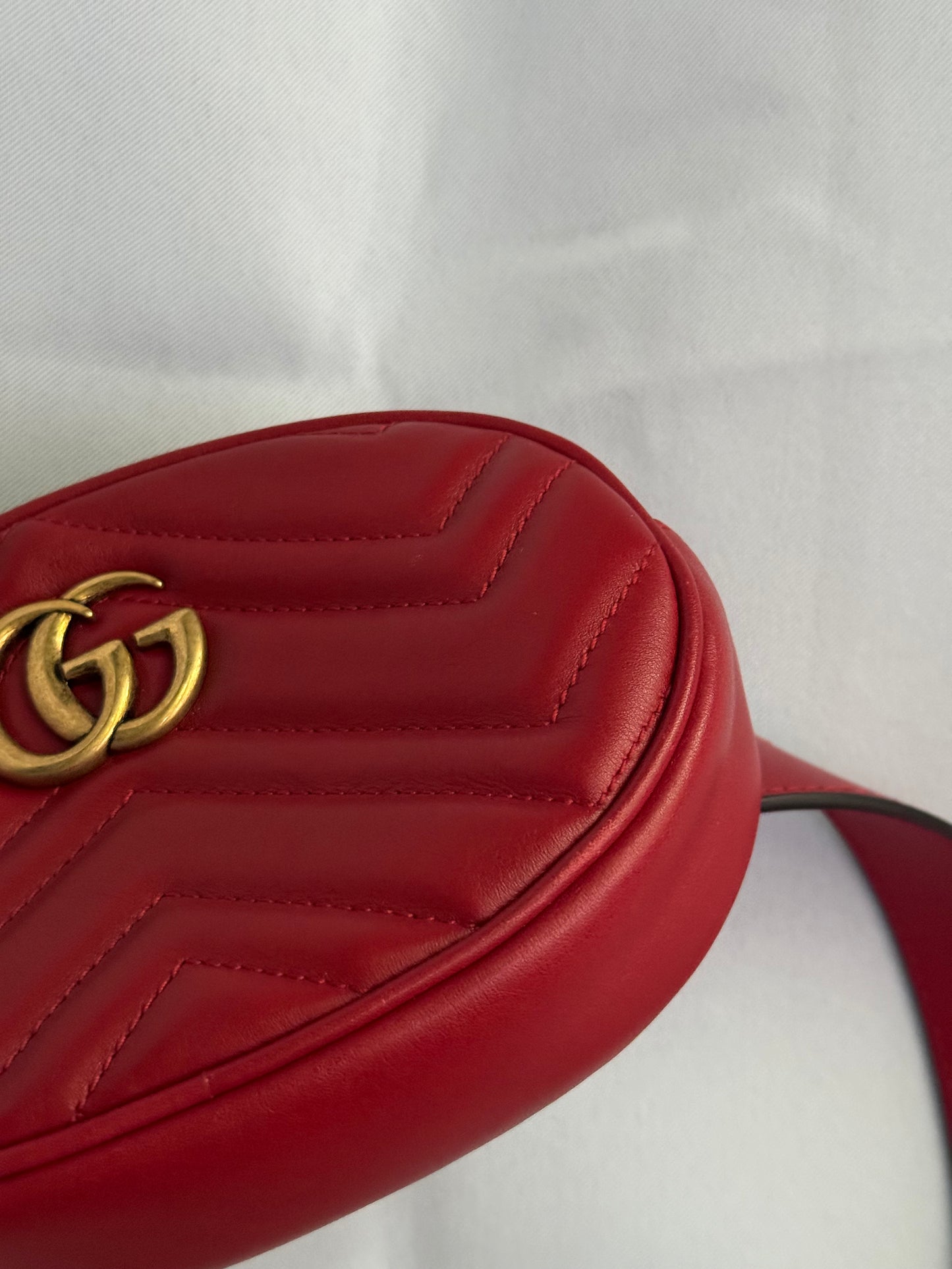 Marsupio Gucci Marmont rosso