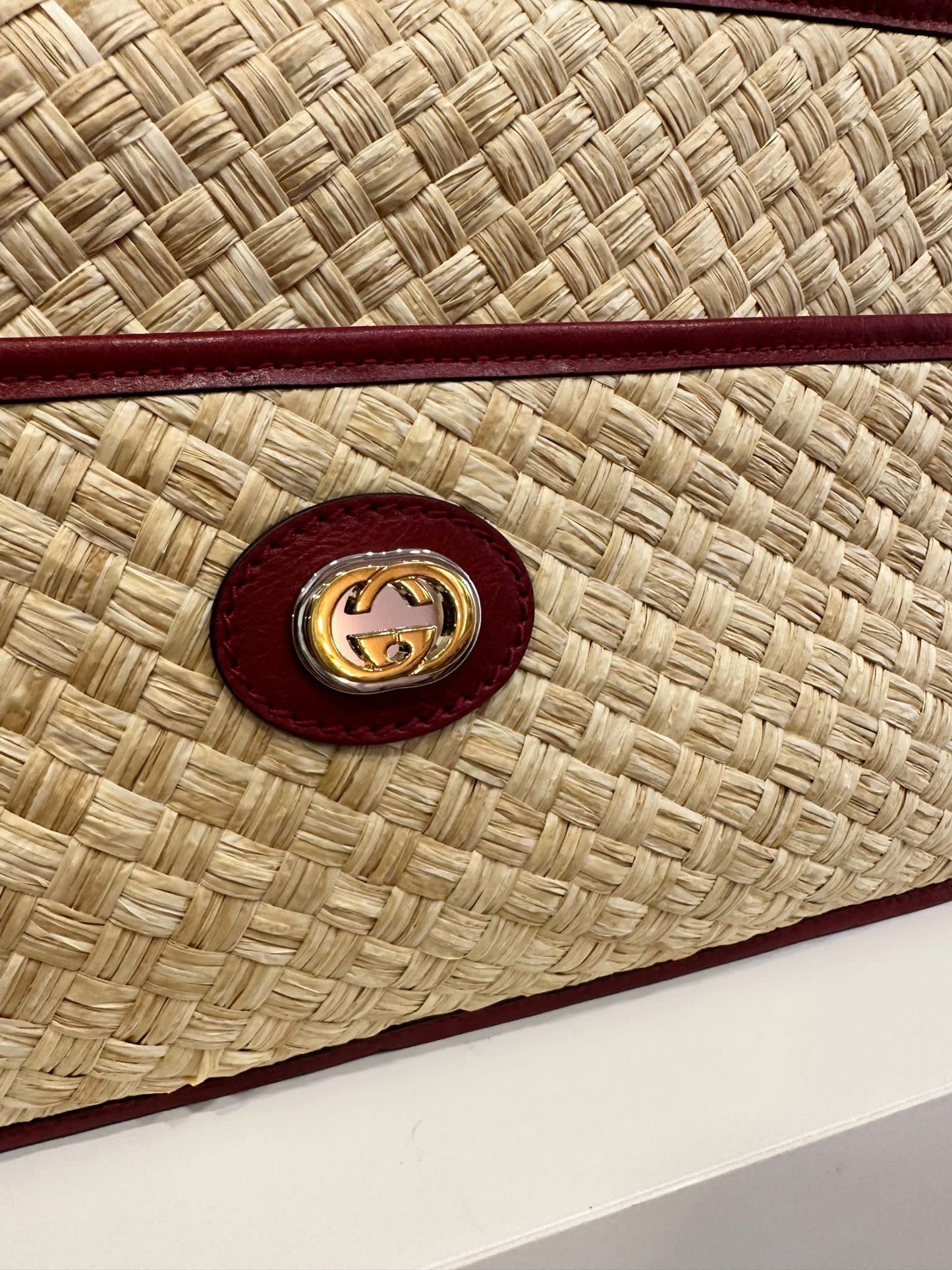 Gucci in rafia morpheus