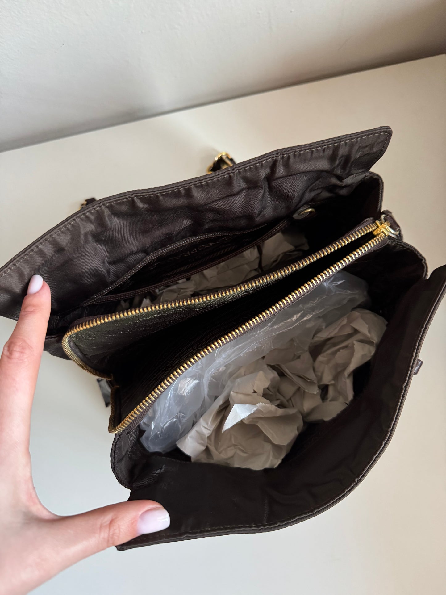 Prada tote Cioccolato
