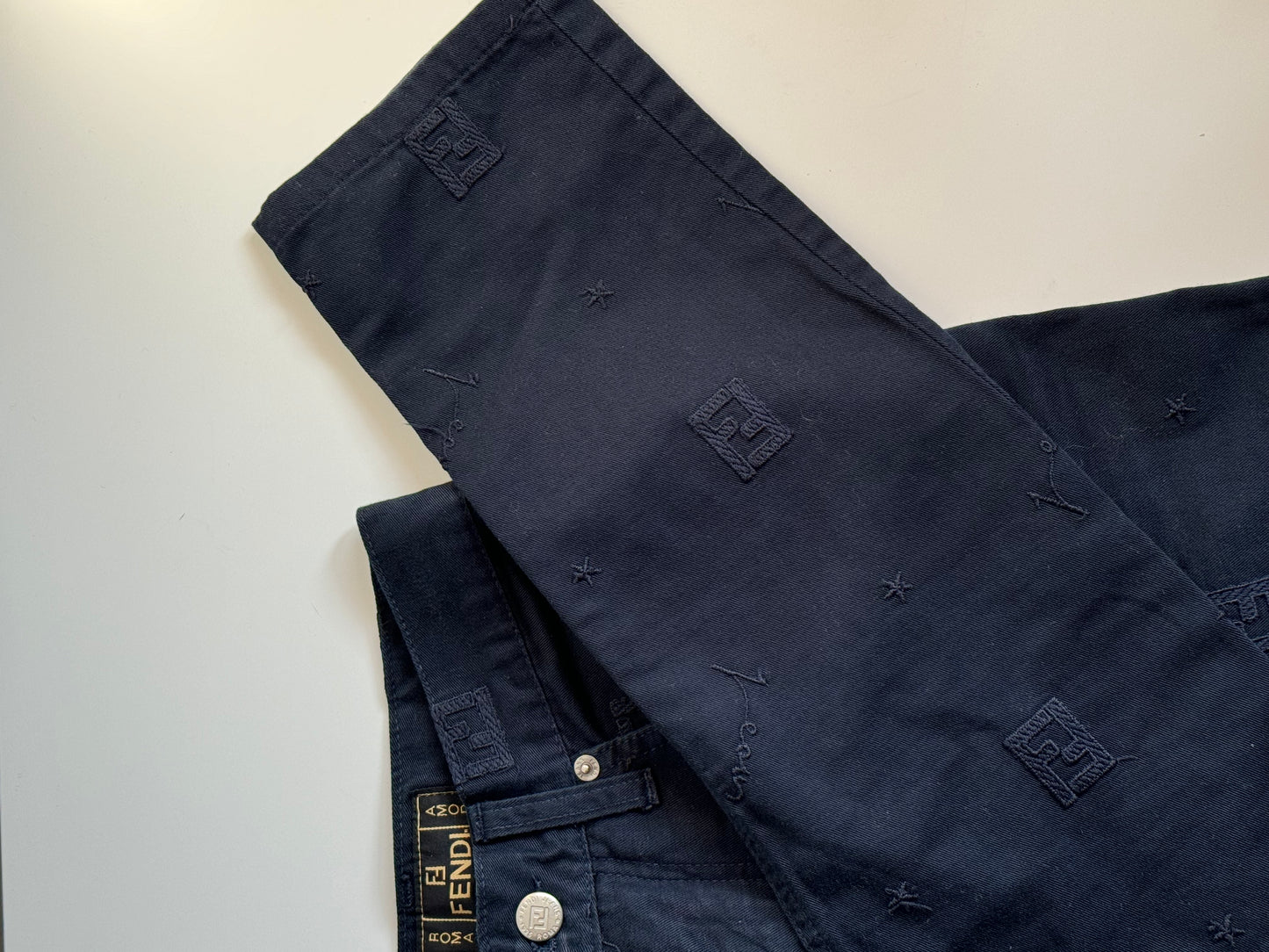 Pantaloni Fendi Logo