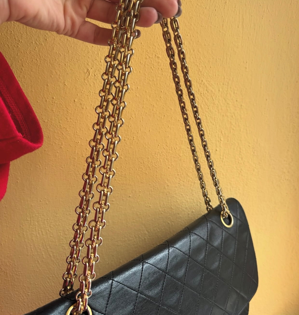 Chanel vintage anni 80 Black