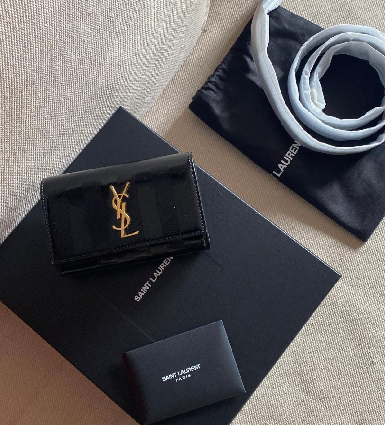 Saint Laurent Bag on Belt