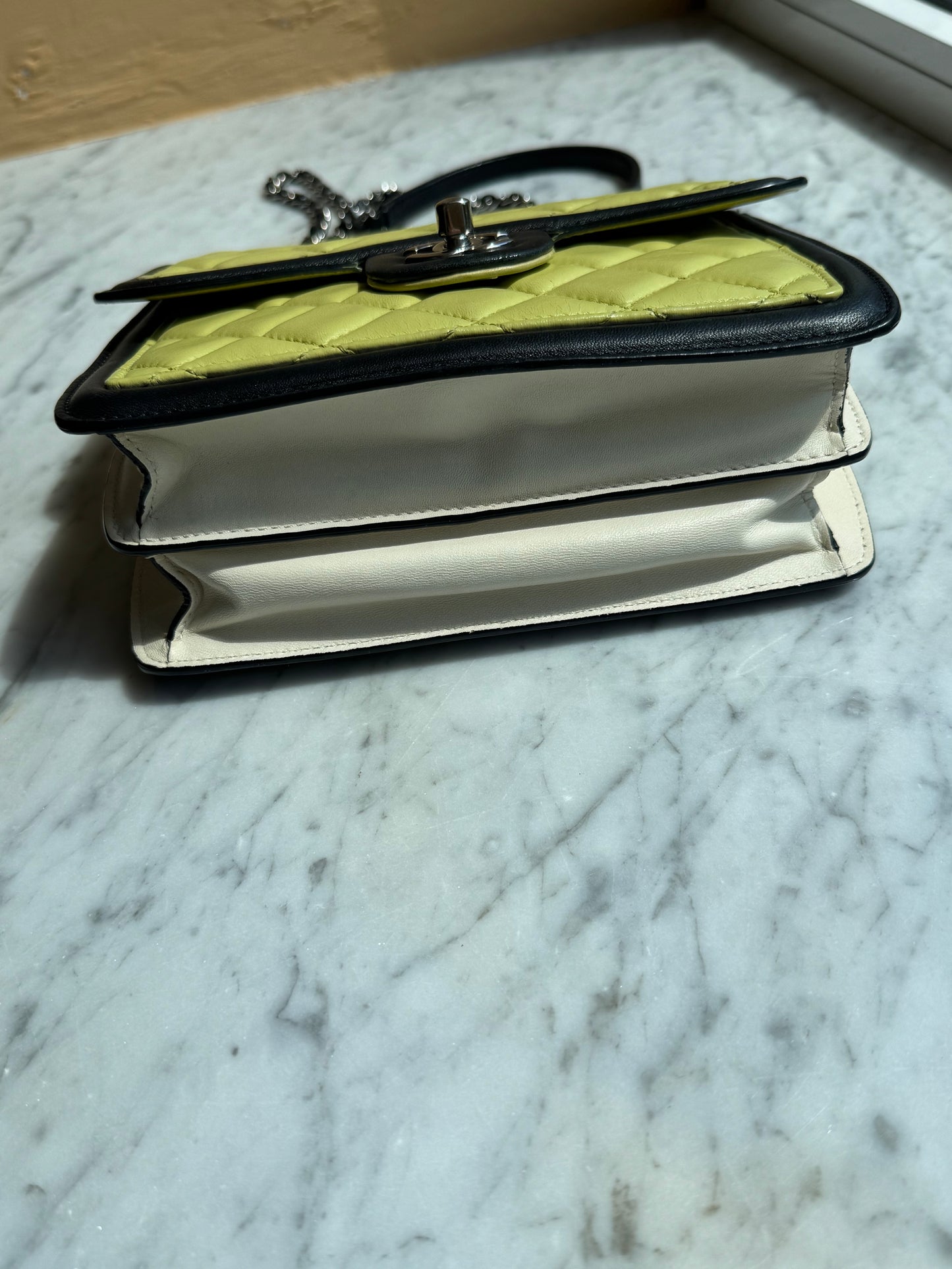 Chanel mini bicolor