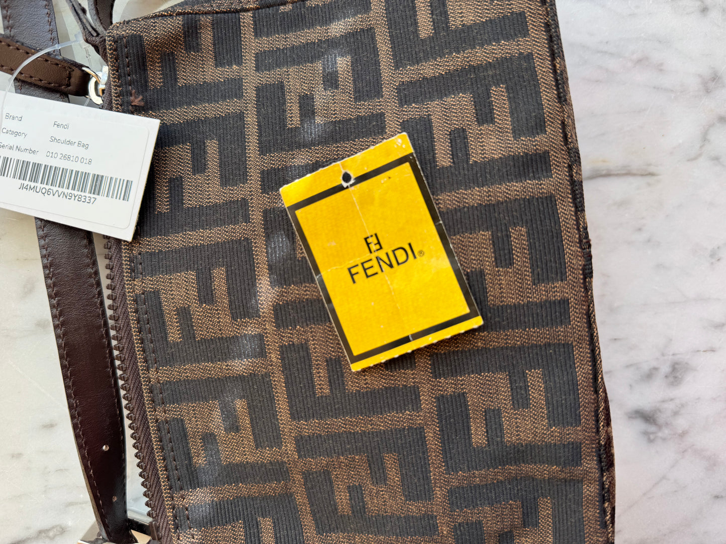Pochette Fendi monogram