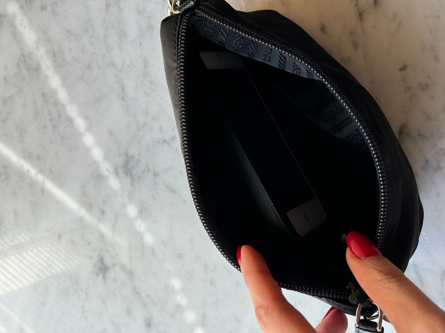 Pochette Prada nylon