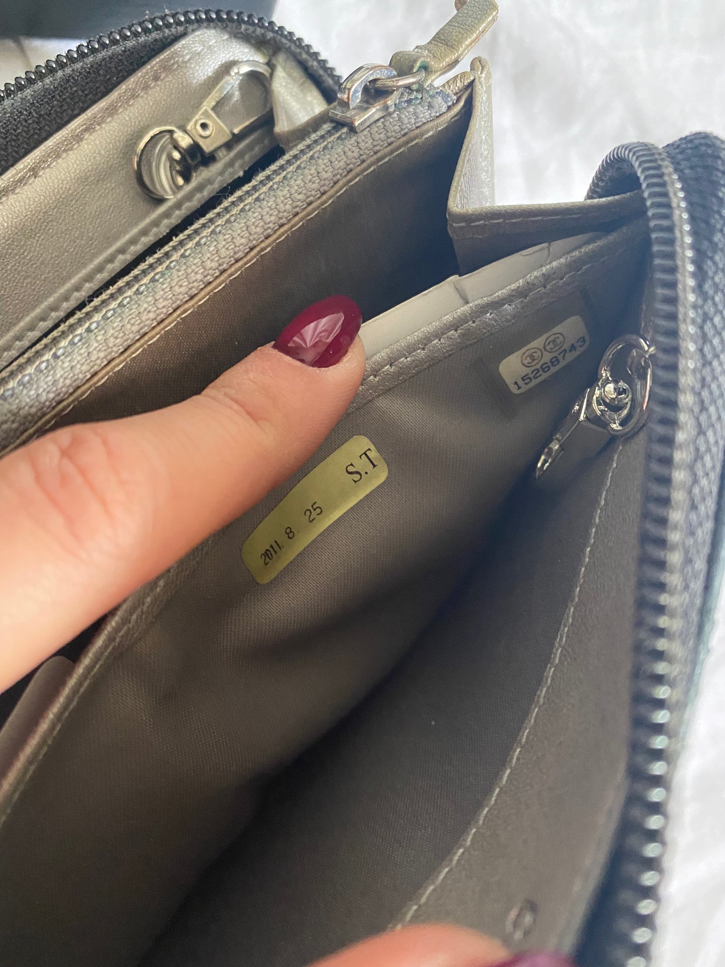 Chanel Envelope bianca