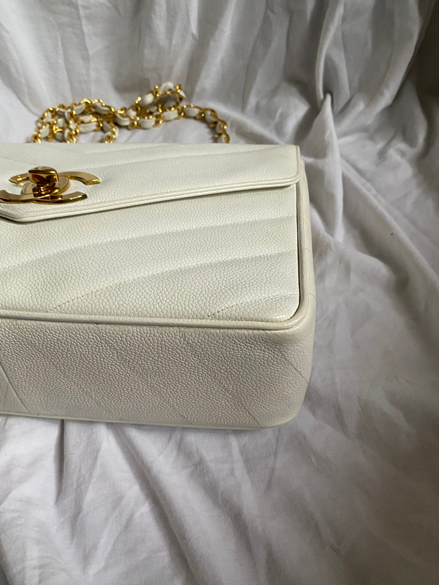 Chanel Envelope bianca