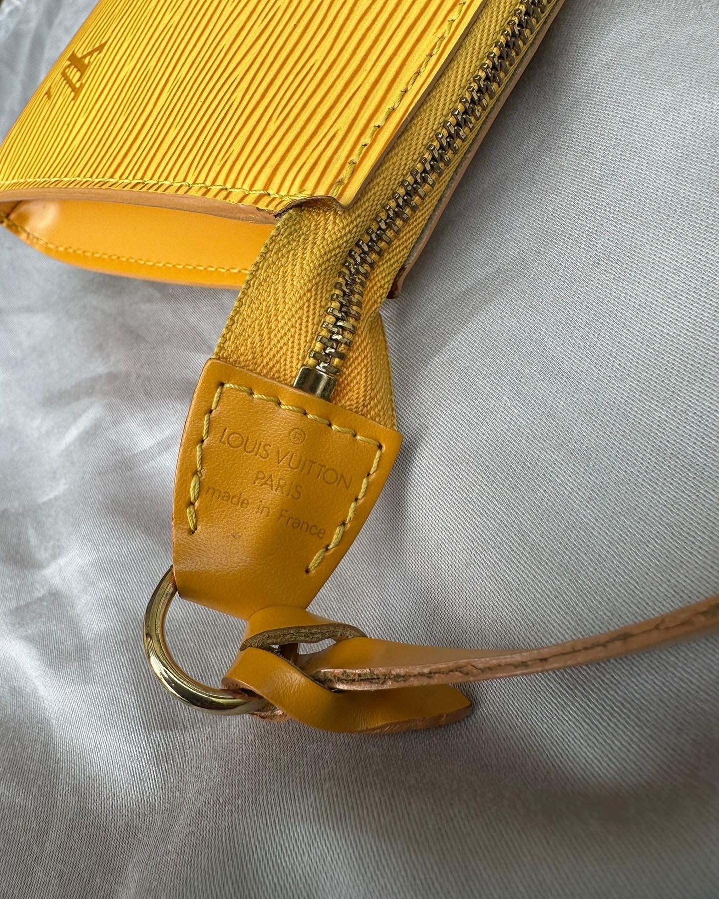 LV Yellow Epi Accessorize