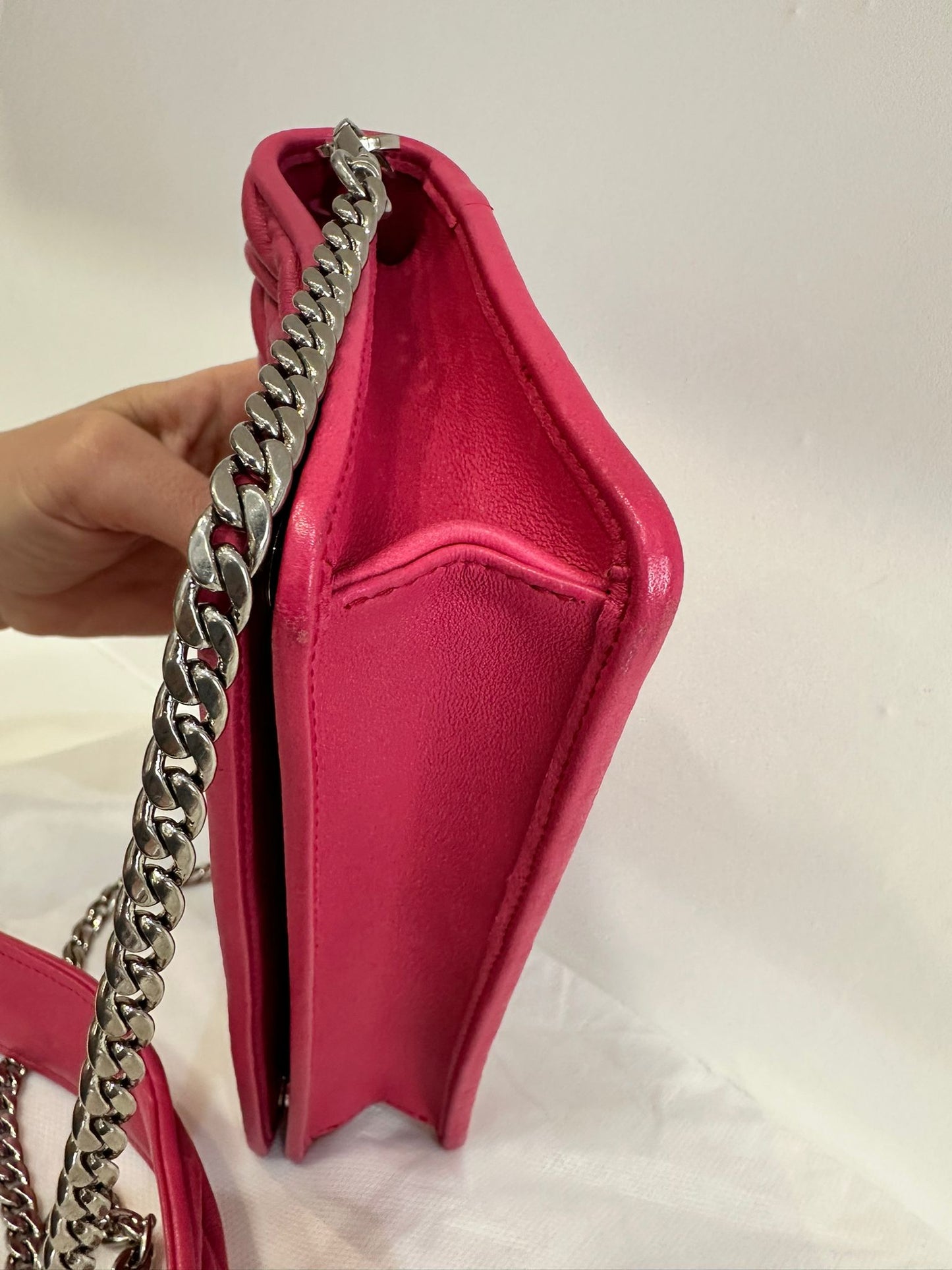 Miu miu matelassè fucsia