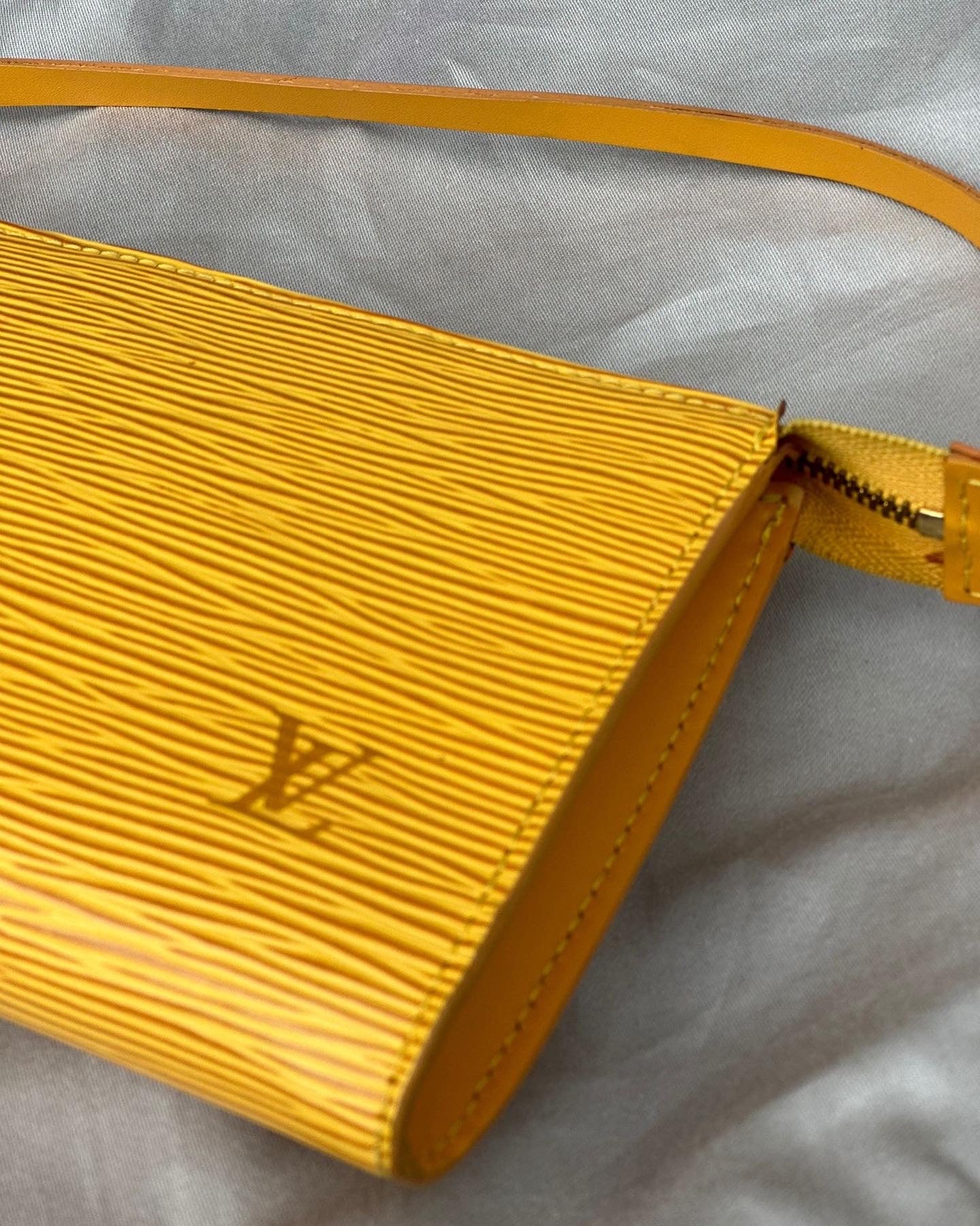 LV Yellow Epi Accessorize