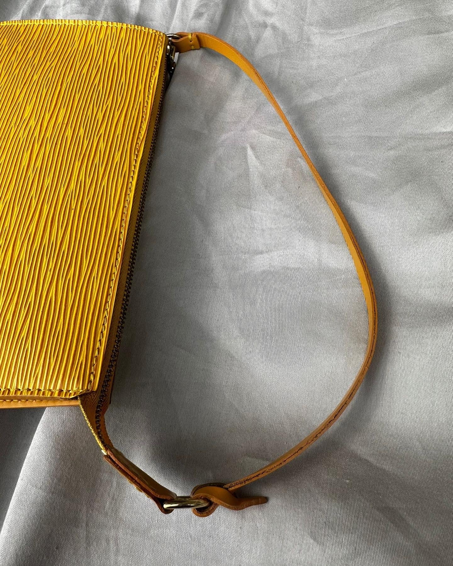 LV Yellow Epi Accessorize