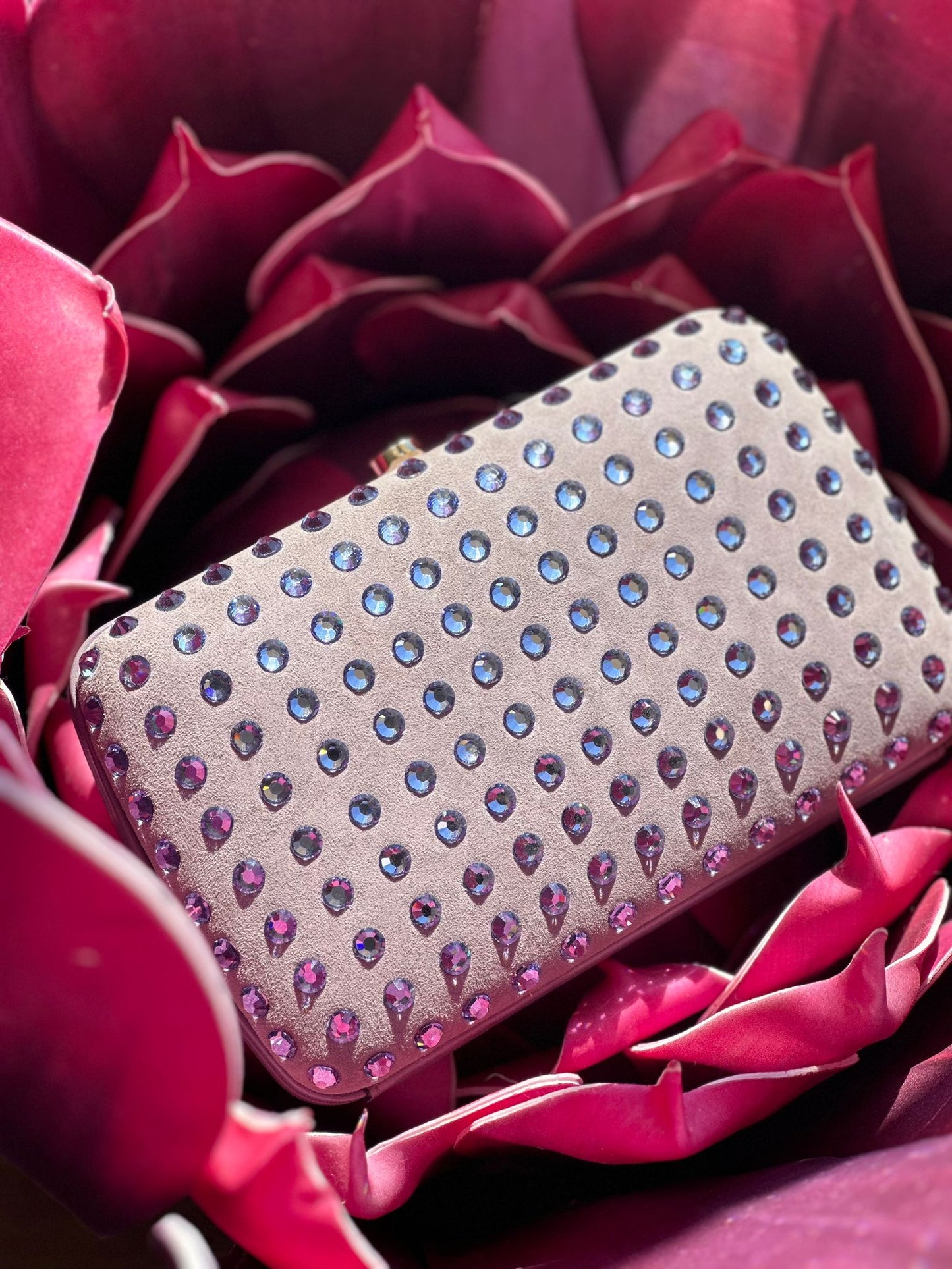 Gucci Swarovski Maxi Clutch