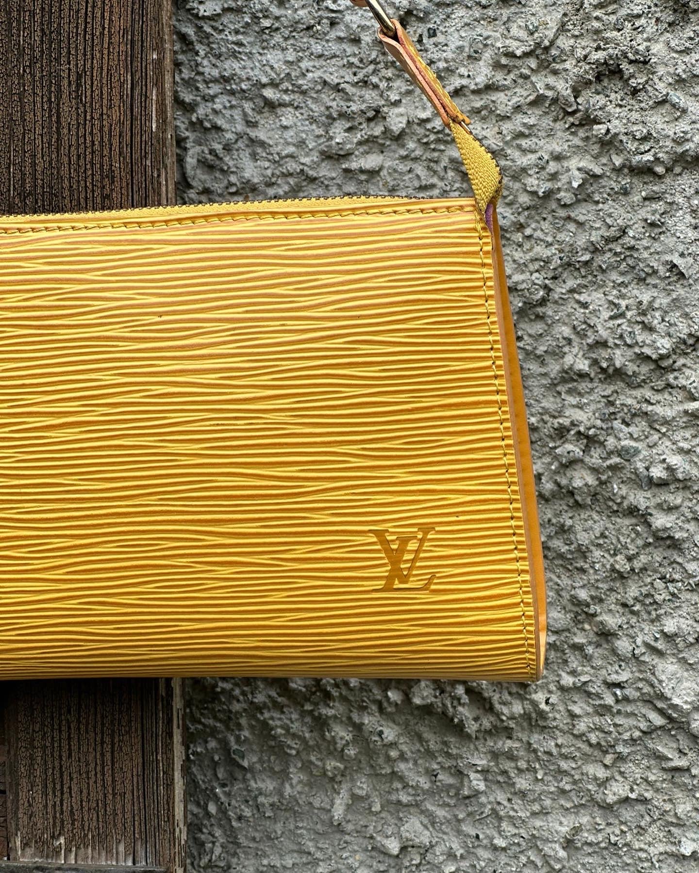 LV Yellow Epi Accessorize