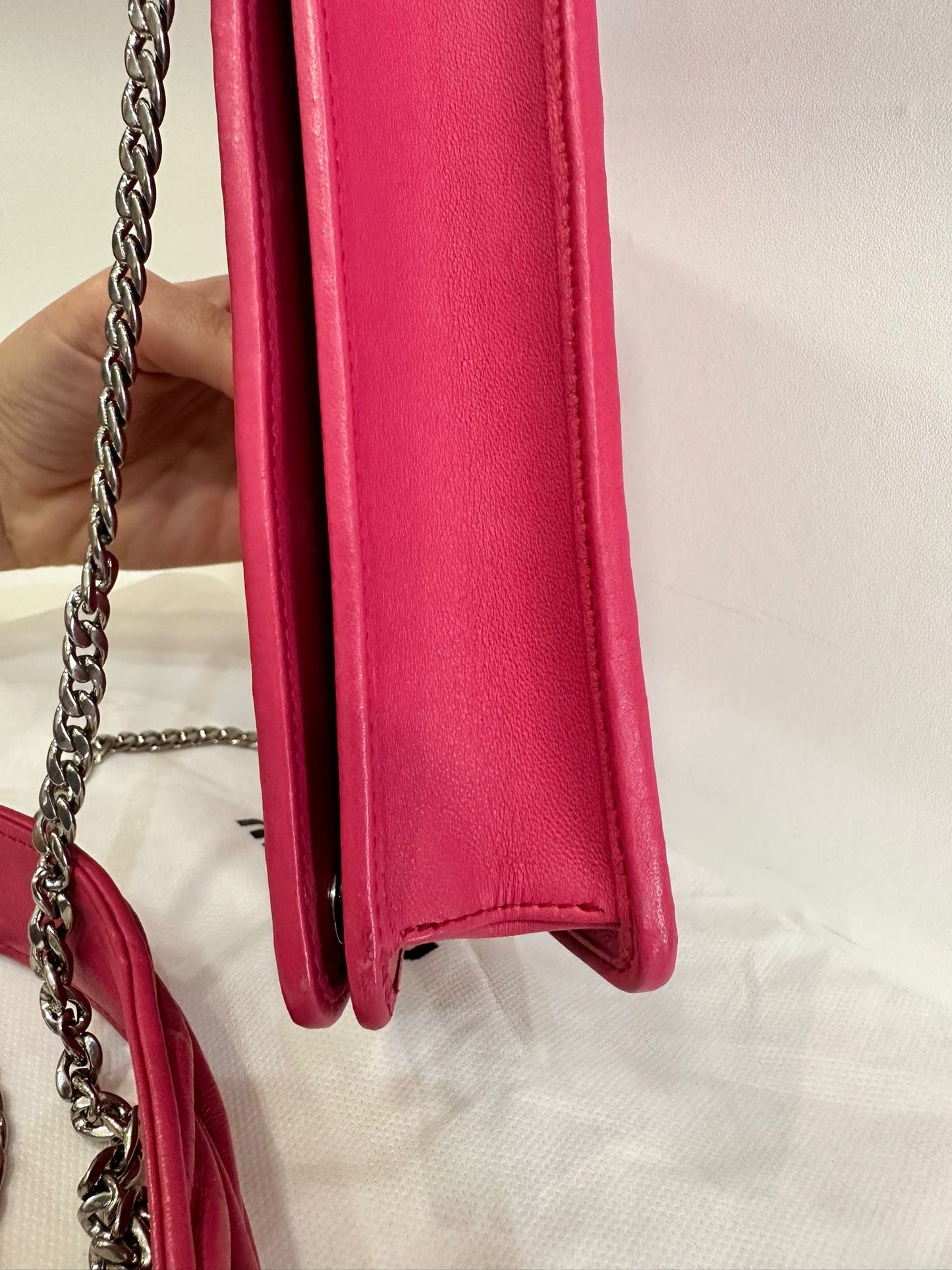 Miu miu matelassè fucsia