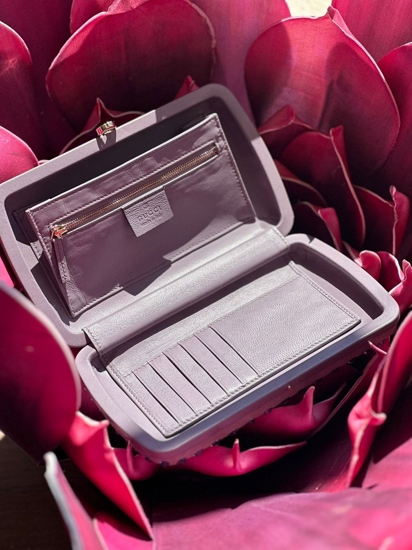 Gucci Swarovski Maxi Clutch