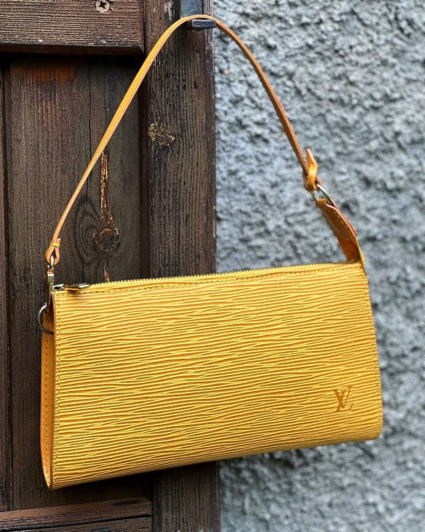 LV Yellow Epi Accessorize