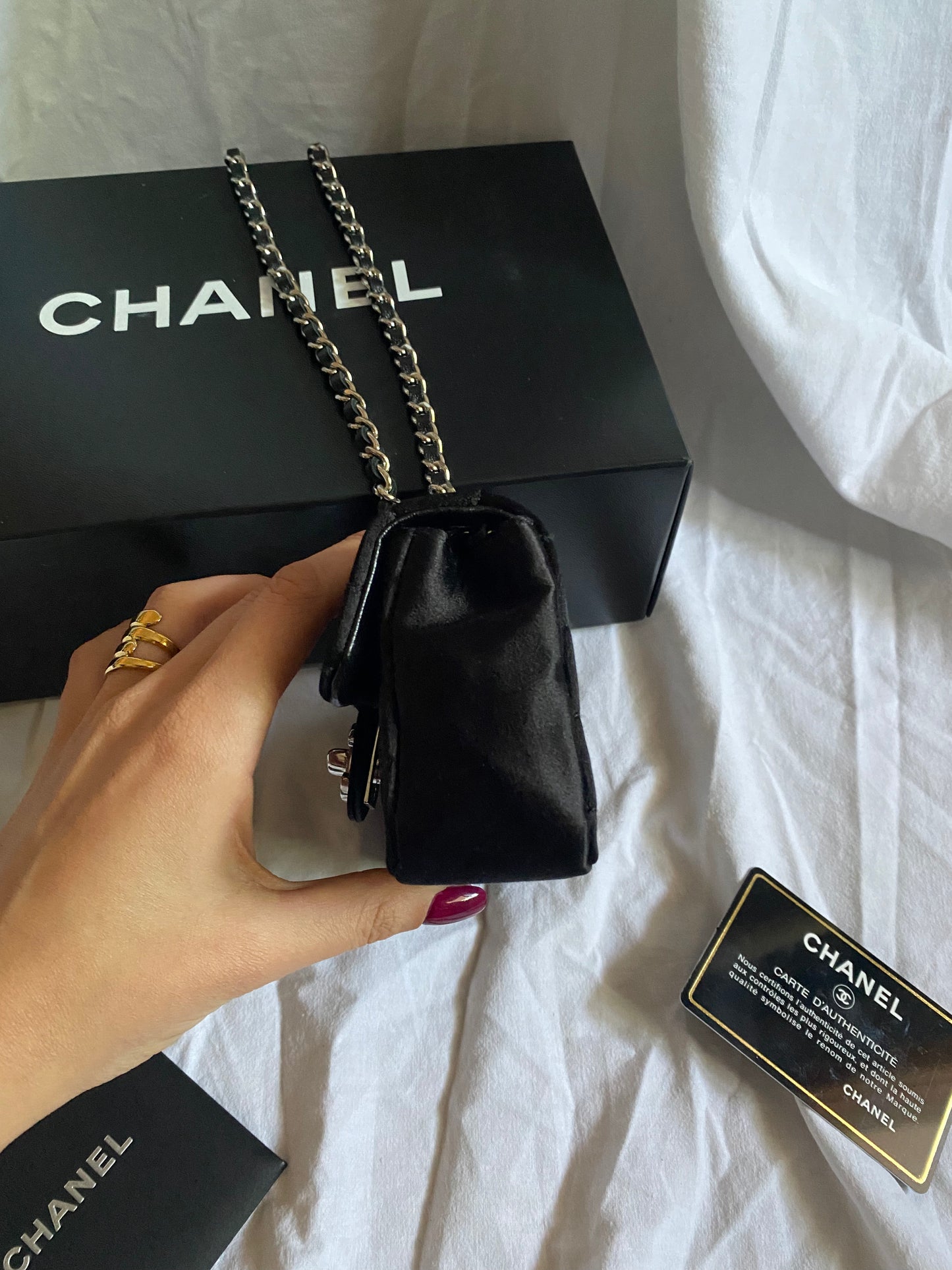 Chanel Mini nera