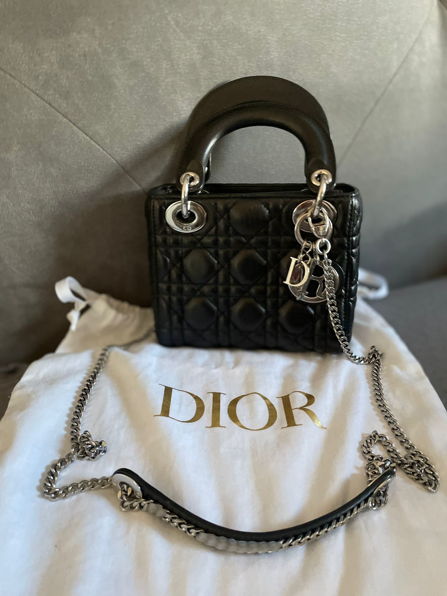 Lady Dior Borsa Dior Saldi Mini Lady Dior - Main Image