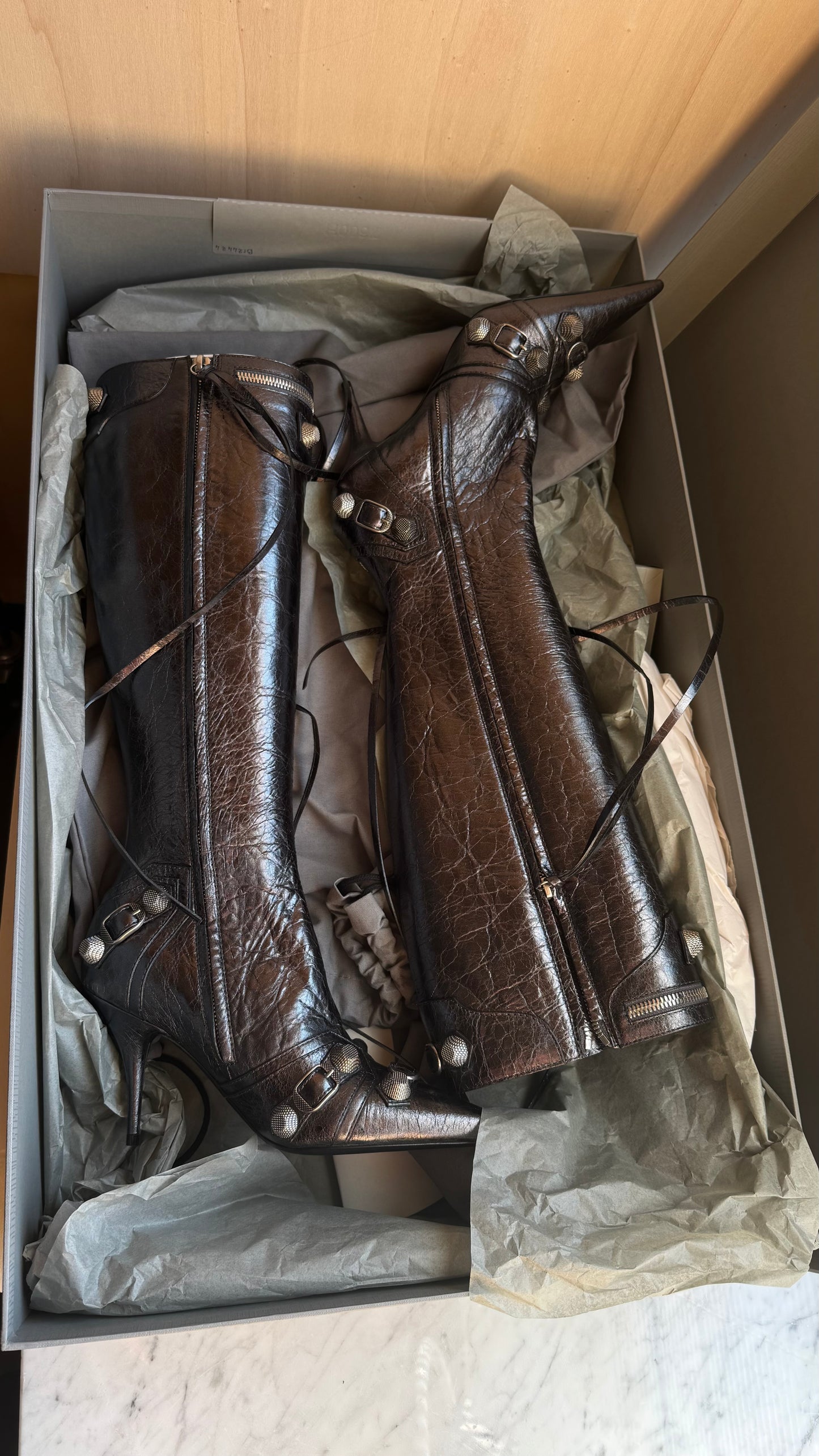 Stivali le cagole Balenciaga