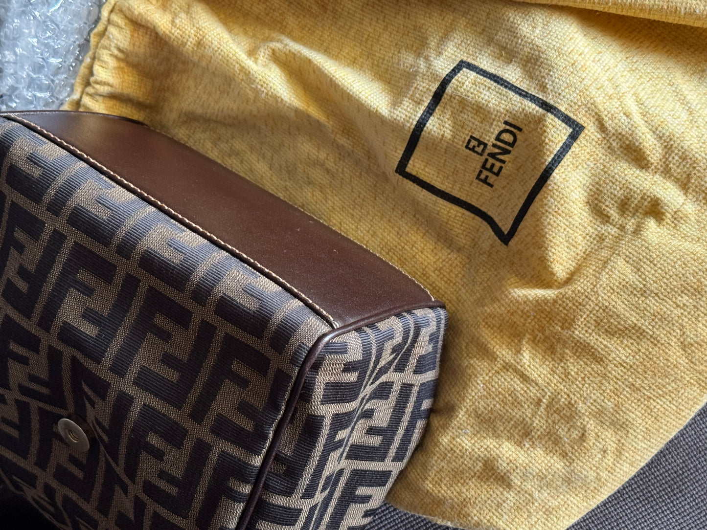 Secchiello Fendi monogram